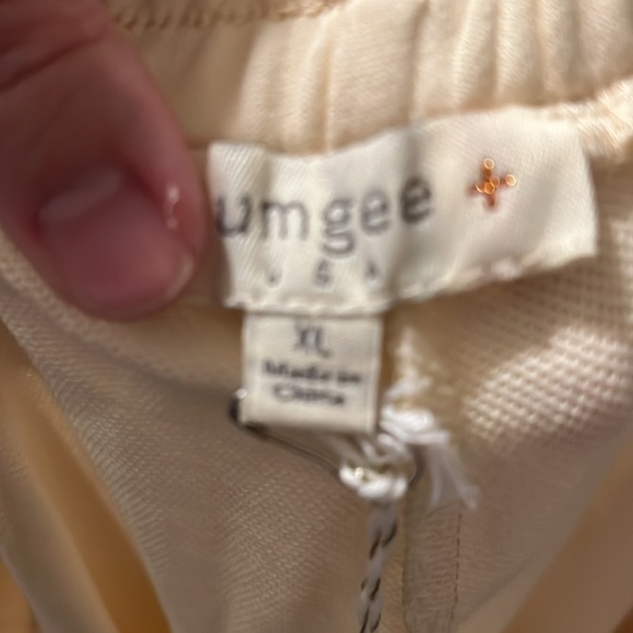Umgee Fleece Jogger Pants with Drawstring